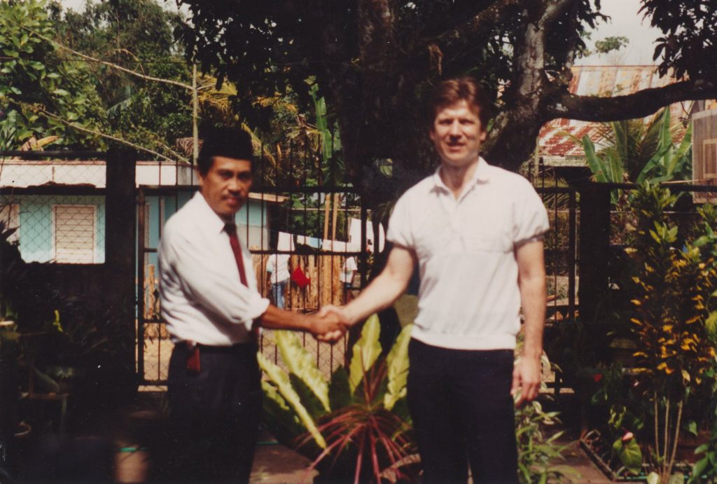 Pastor Don with Editor of Lanao Times